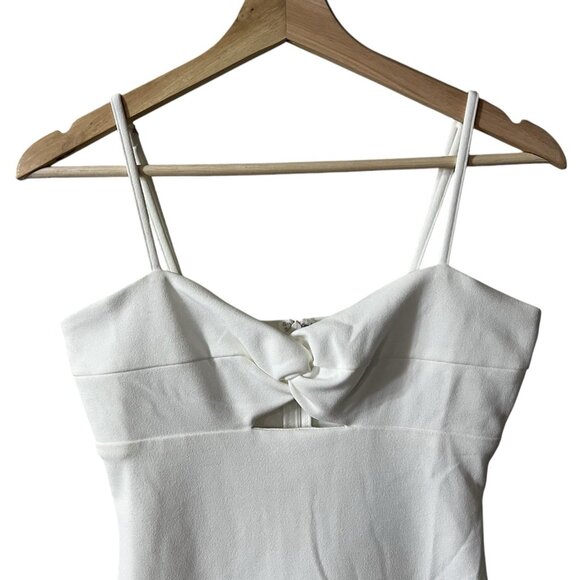 LULUS Twisting the Night Away Mini Bodycon Dress Size Small Sweetheart Cut Out - Picture 5 of 11